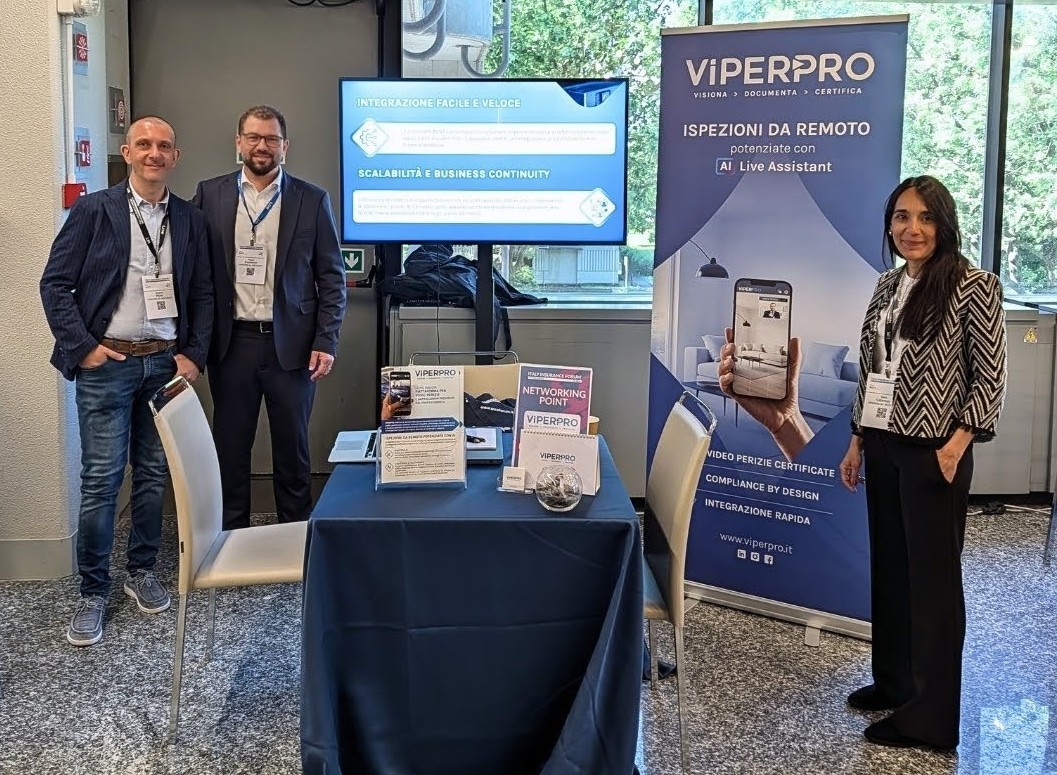 stand-italy-insurance-forum-2026 stand viperpro all'italy insurance forum 2026